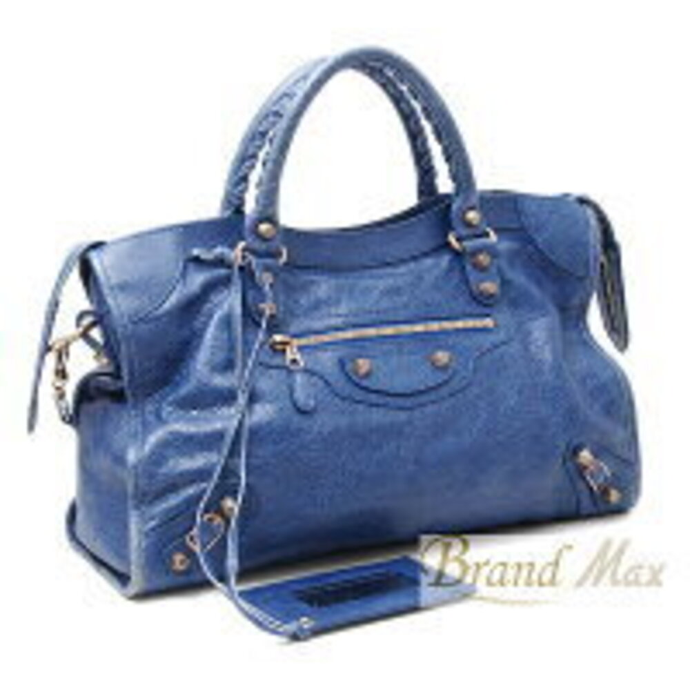 Balenciaga Giant City Bag Blue